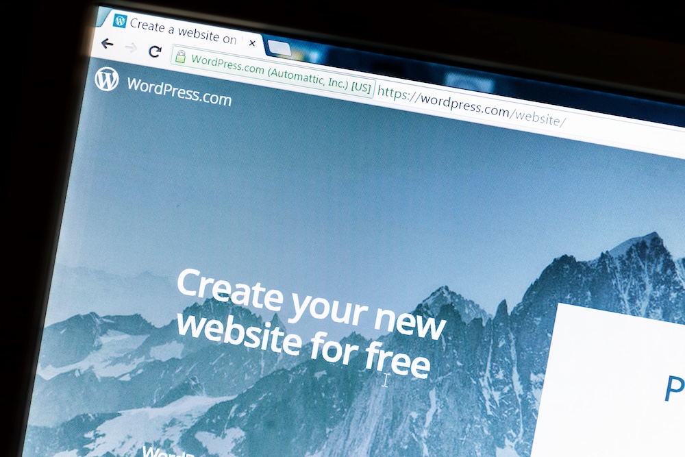 Wordpress website
